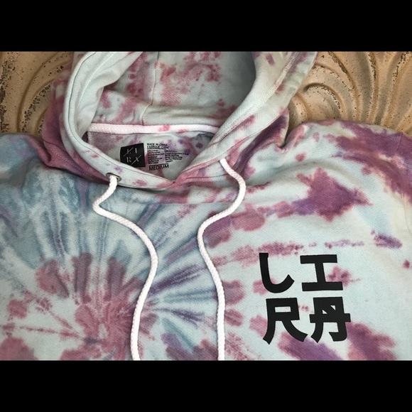 Lira Mens Sz M Tie-Dye Hoodie New Without Tags - - Picture 3 of 6
